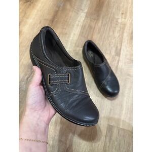 CLARKS‎ | Women's Leather Slip On Casual Comfort Loafers